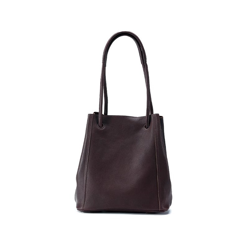 Leather Niche Retro Commuter Large Capacity Armpit Bags