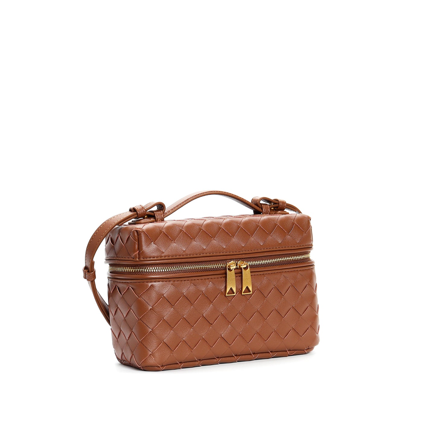 Classic Style Box Female Genuine Leather Portable Crossbody Bags