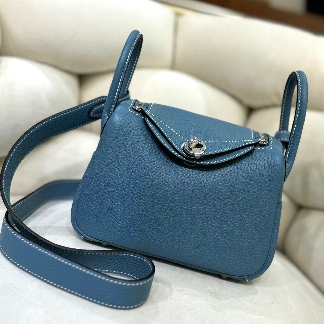 Women's Hand Sewing Wax Line Lindi Doctor Crossbody Bags