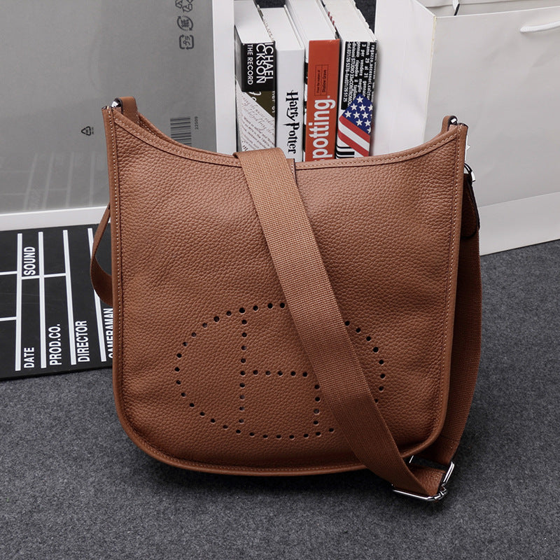 Women's Genuine Leather For Niche Cowhide Crossbody Bags