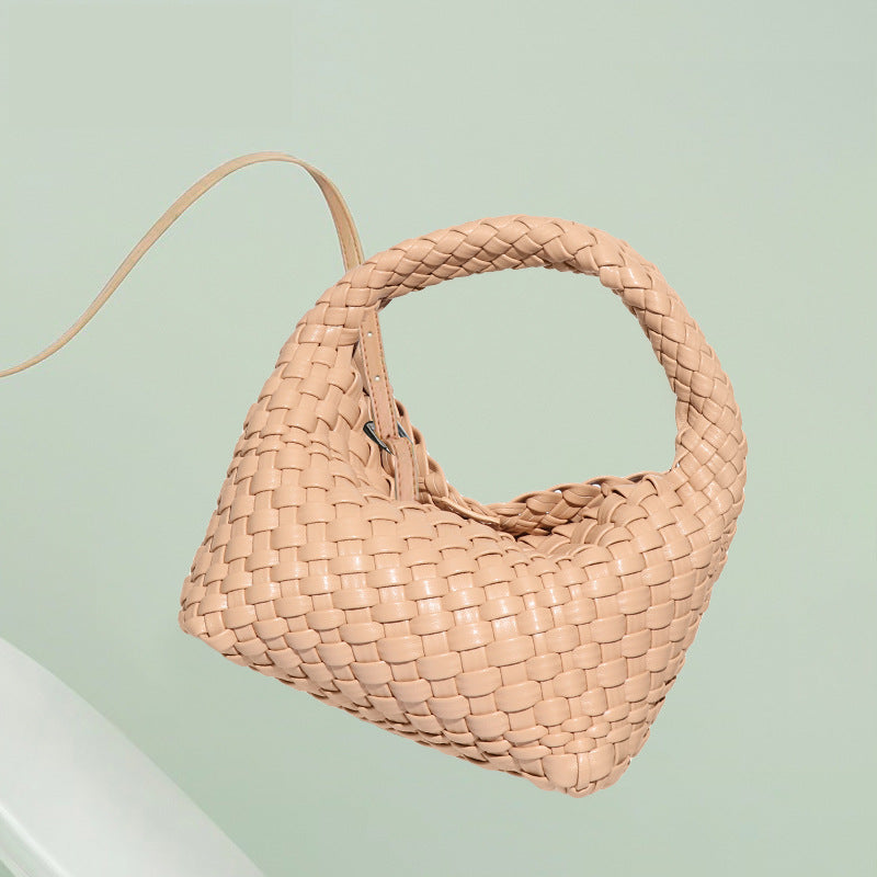 Women's Design High-grade Vegetable Basket Woven Springtide Crossbody Bags