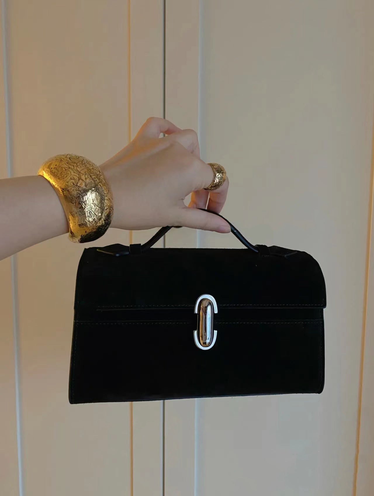 Women's Minority High-grade Light Luxury Suede Frosted Handbags