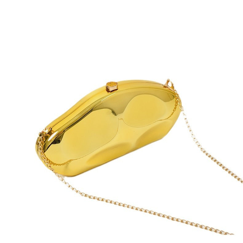 Women's Acrylic Fashion Personalized Style Dinner Chain Evening Bags