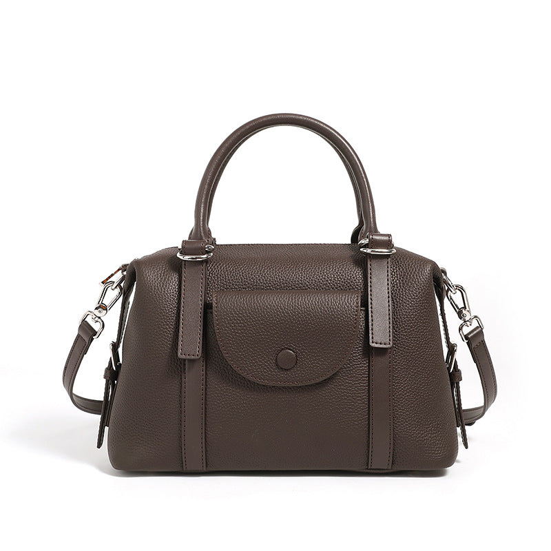 Women's Genuine Leather Versatile Fashion Commuter Crossbody Bags