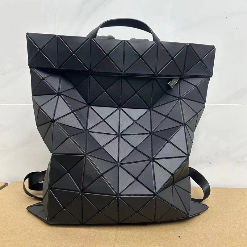 Original Single Life Geometric Diamond Pattern Backpacks