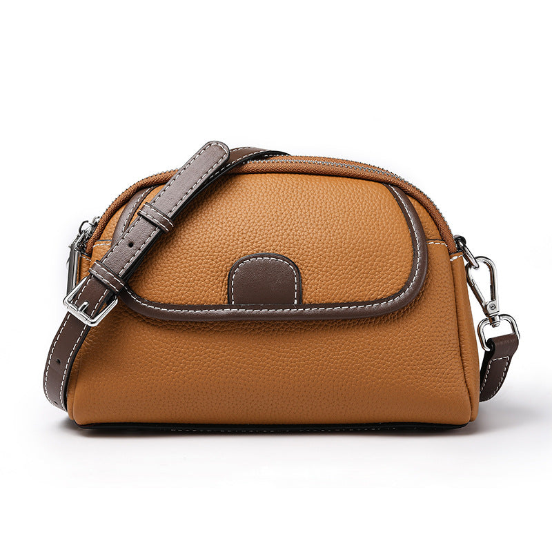 Women's Large Capacity Genuine Leather First Layer Crossbody Bags