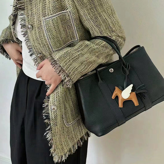High-grade High Quality First Layer Cowhide Commuter Large Handbags