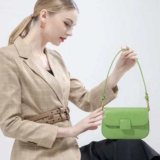 Women's High-grade Niche Western Style Underarm Shoulder Bags