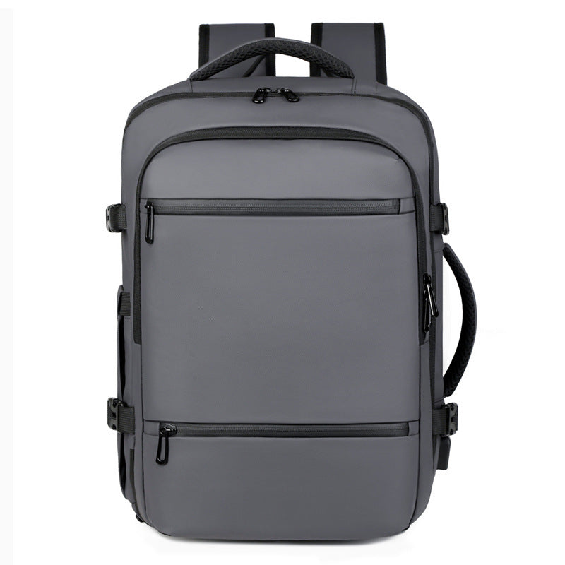 Elegant Casual Men's Fashion Simple Derm Backpacks