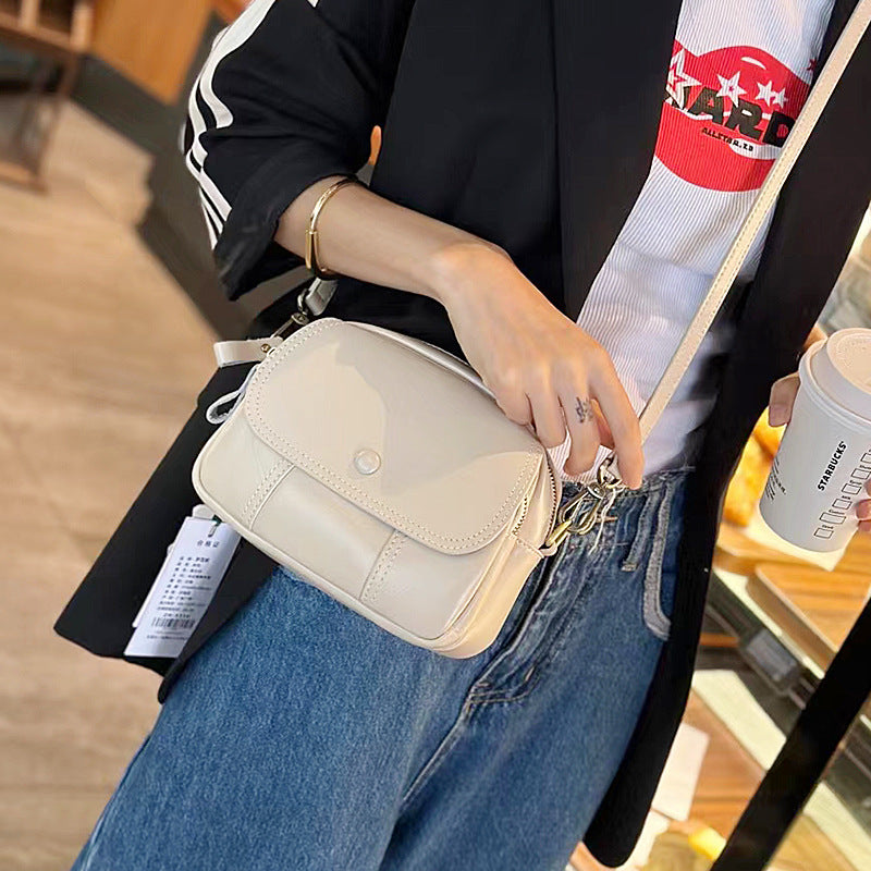 Women's Trendy Large Capacity Shell First Layer Shoulder Bags