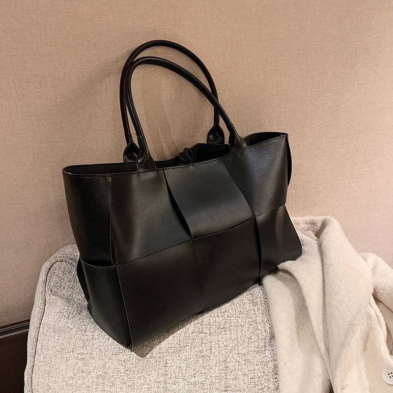 Trendy Fashion Knitting Niche Designer Large Handbags