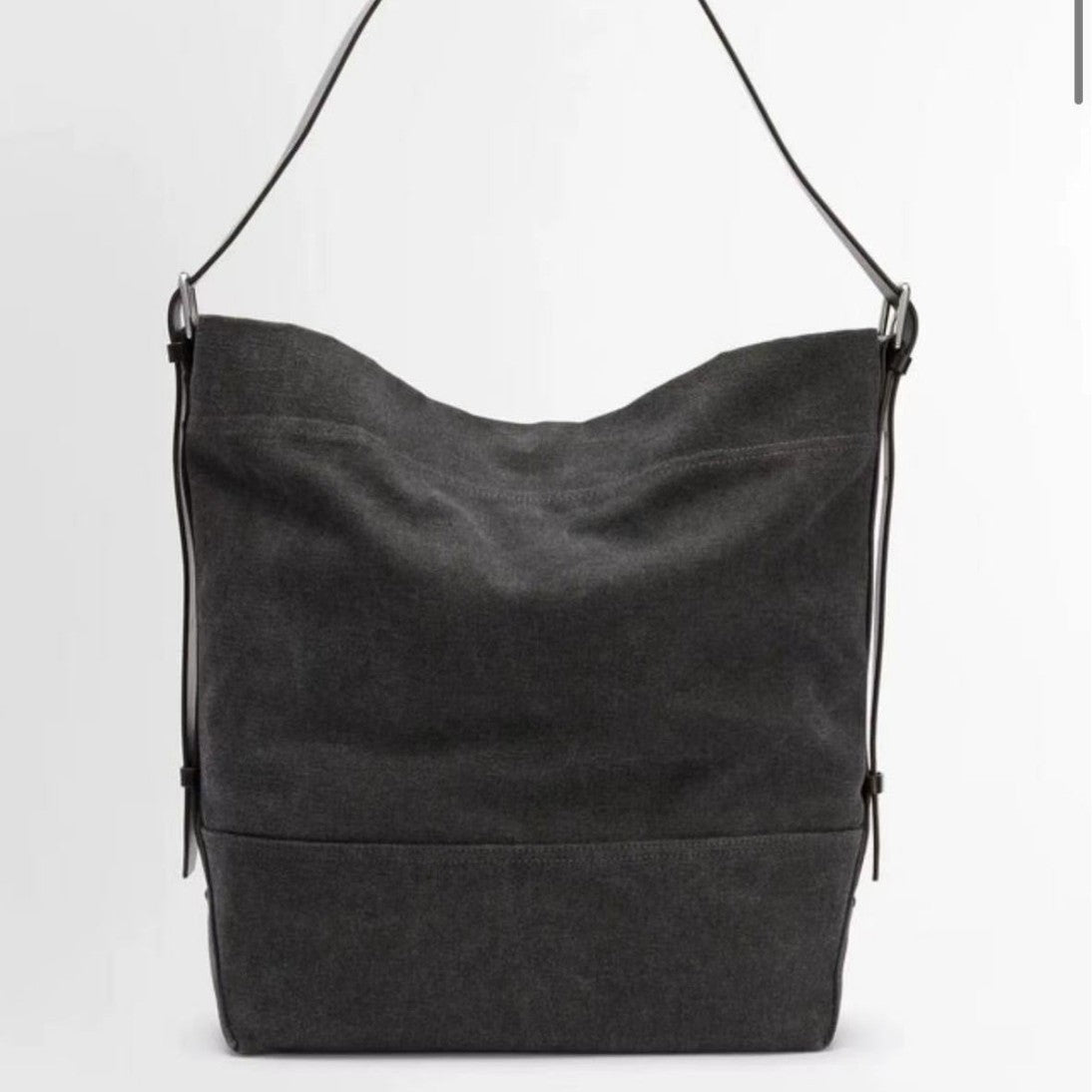Two-color Big Canvas Large Capacity Totes Shoulder Bags