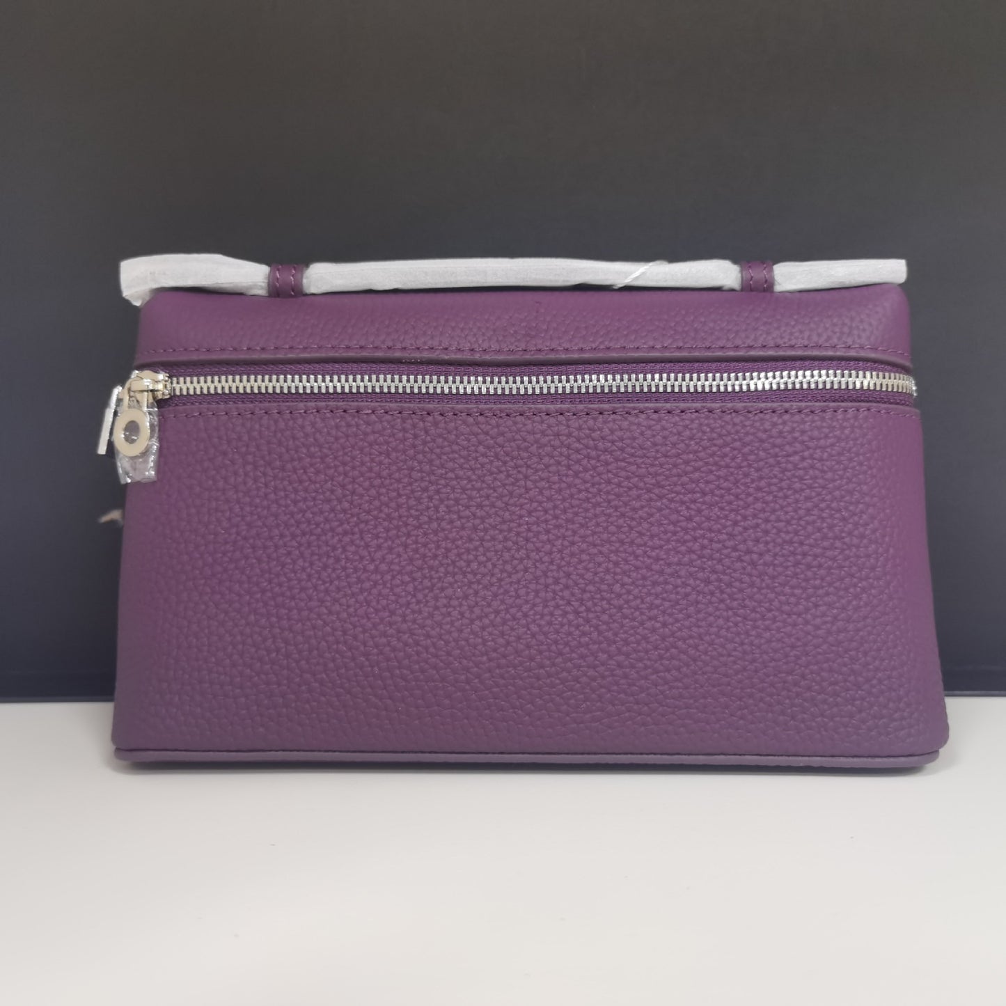 Women's Leather Lunch Box First Layer Cowhide Hand Shoulder Bags