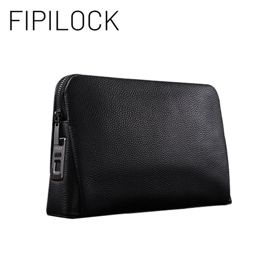 Men's Genuine Leather Clutch Fashion Lightweight Daily Commuter Men's Handbags