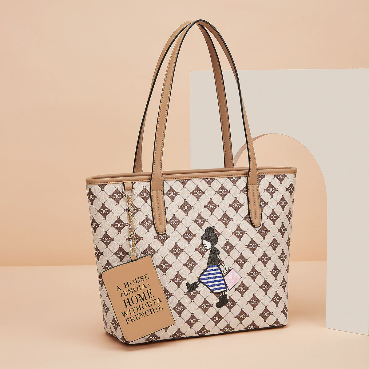 Women's Live Fashion Trendy Large Capacity Sweet Shoulder Bags