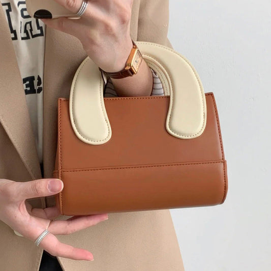 Women's Cute Portable Cow Leather Summer High-grade Crossbody Bags