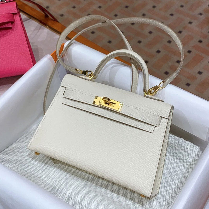 Cowhide Kelly Second Generation Trendy High Sense Genuine Bags