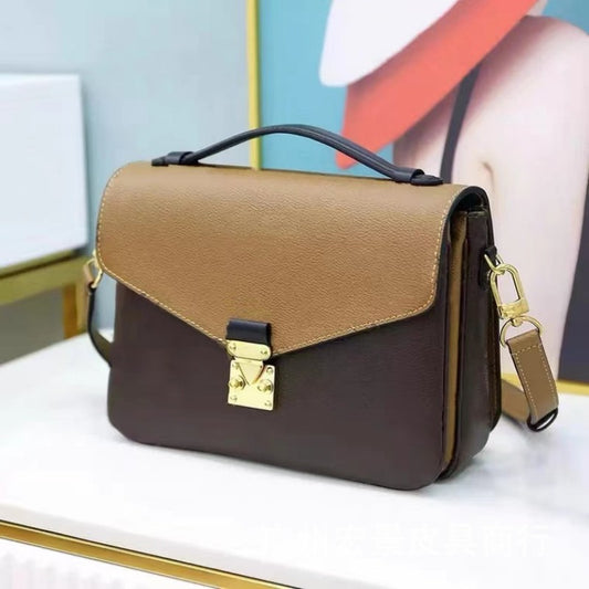 Women's Yellow Flower Old Color Changing Full Set Crossbody Bags