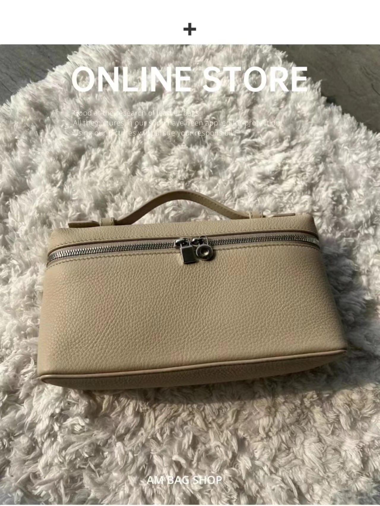 Women's First Layer Cowhide Lunch Box Genuine Shoulder Bags