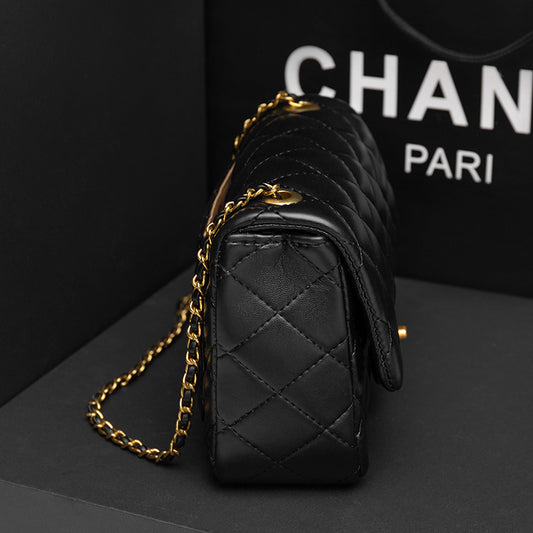 Women's Fat Korean Style Rhombus Chain Classic Crossbody Bags