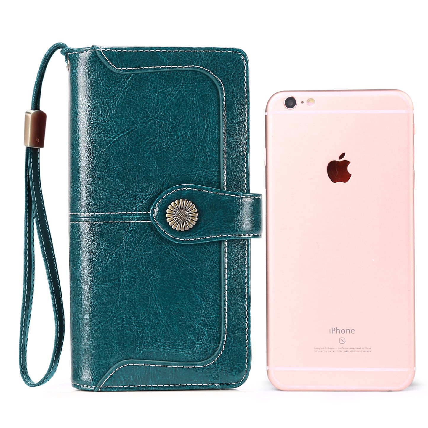 Women's Pu Leather Long Clutch Multifunctional Lady's Ladies Wallets
