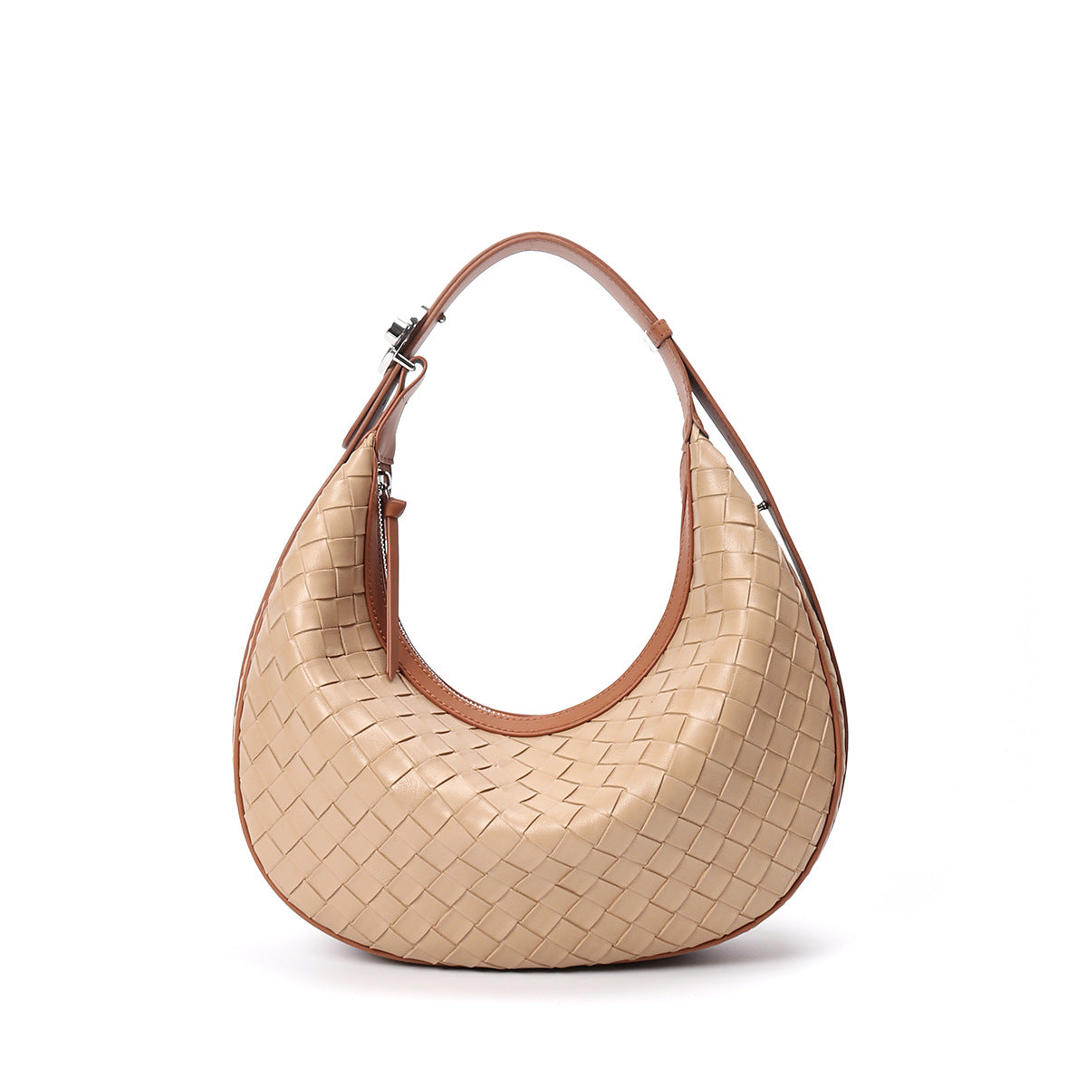 Women's Commuter Large Capacity Woven Niche High Armpit Bags