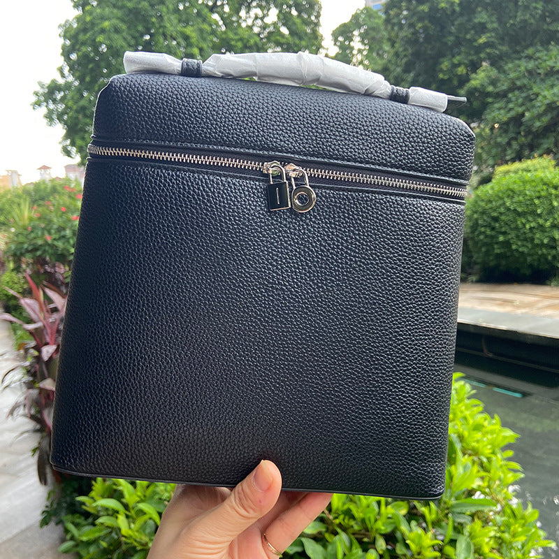 First Layer Cowhide Genuine Leather Portable Backpacks