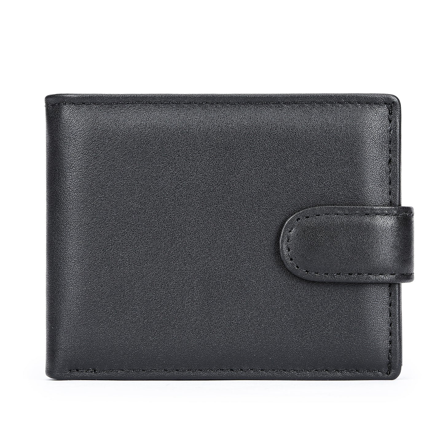 Men's Leather Short Cowhide Driving License High Men's Wallets