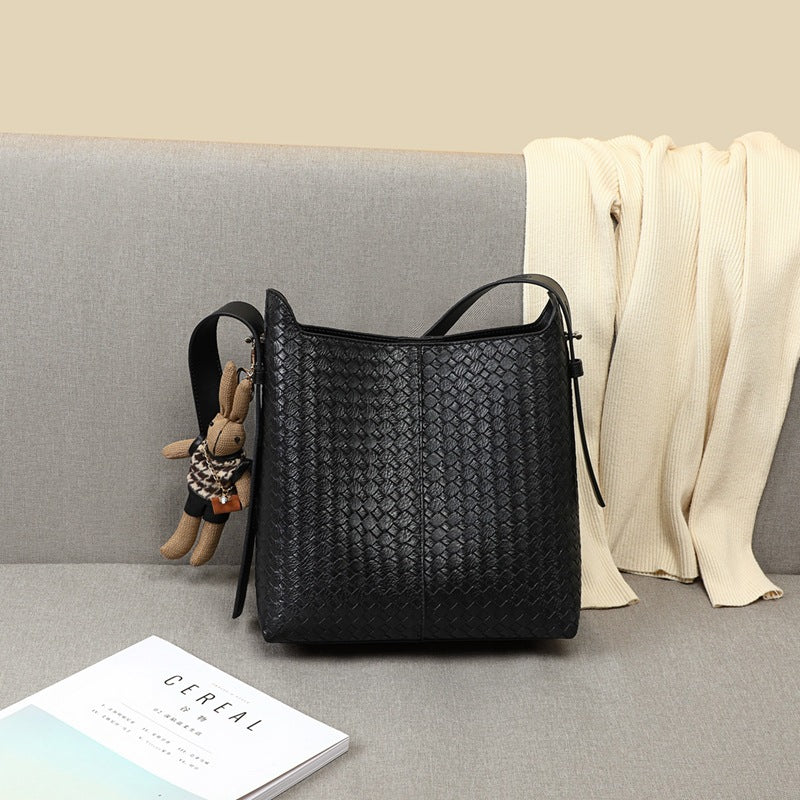 Women's Summer Genuine Leather High-grade Large Capacity Shoulder Bags