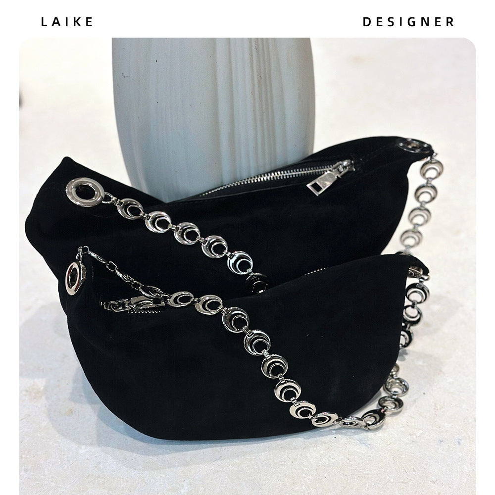 Light Frosted High Sense Delicate Selenodont Shoulder Bags