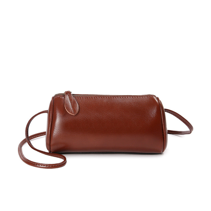 Women's Fashionable Exquisite High-grade Soft Genuine Leather Crossbody Bags
