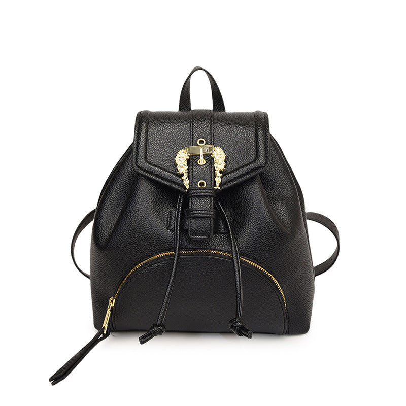 Women's Simple Fashion Pure Color High-grade Backpacks