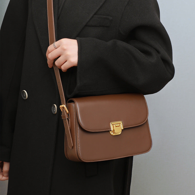 Charming Women's Genuine Leather Underarm Commuter Crossbody Bags