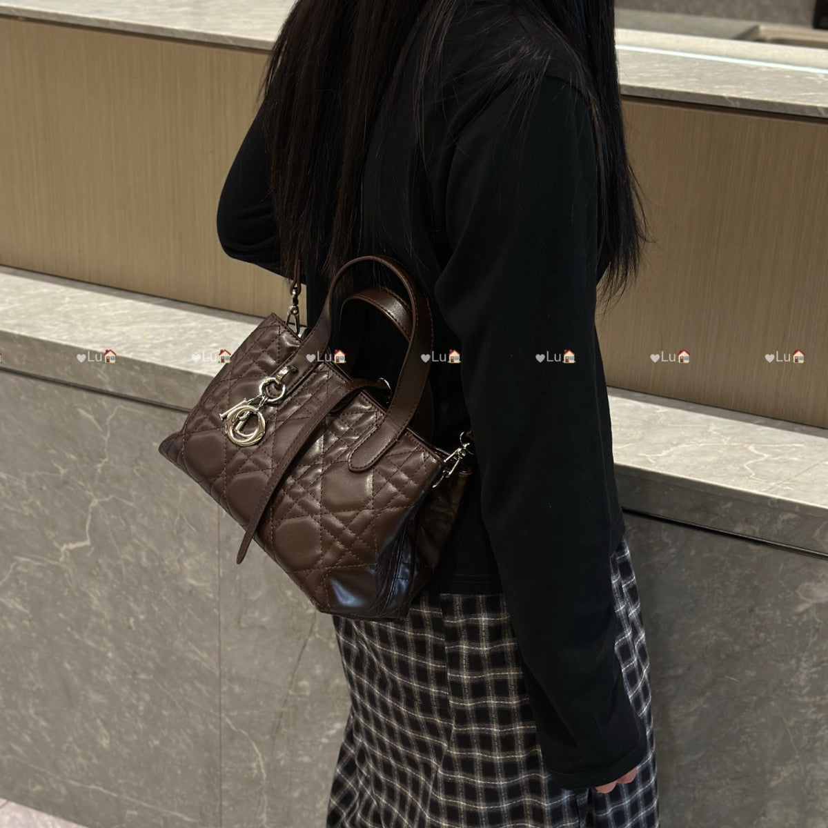 Slouchy Casual Women's Korean Diamond Underarm Shoulder Bags