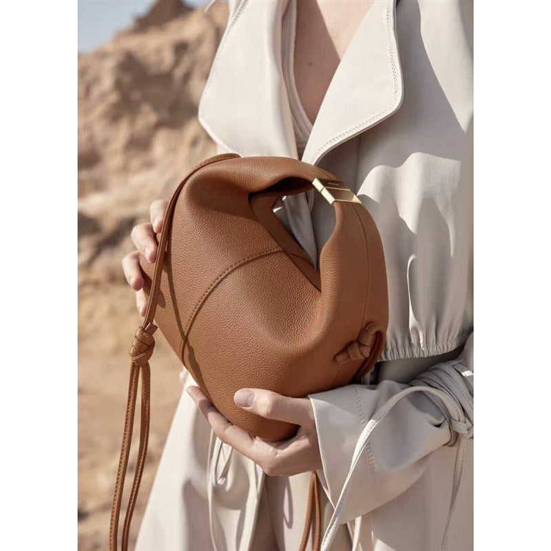 Lunch Female Niche High-grade Portable Cloud Handbags