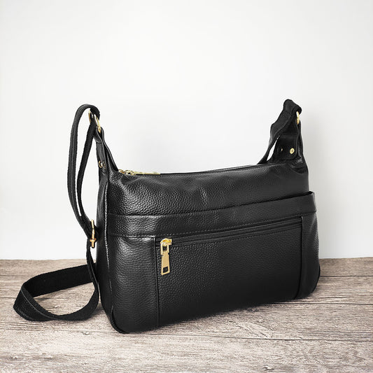 Women's Leather Mother Large Capacity Soft First Crossbody Bags