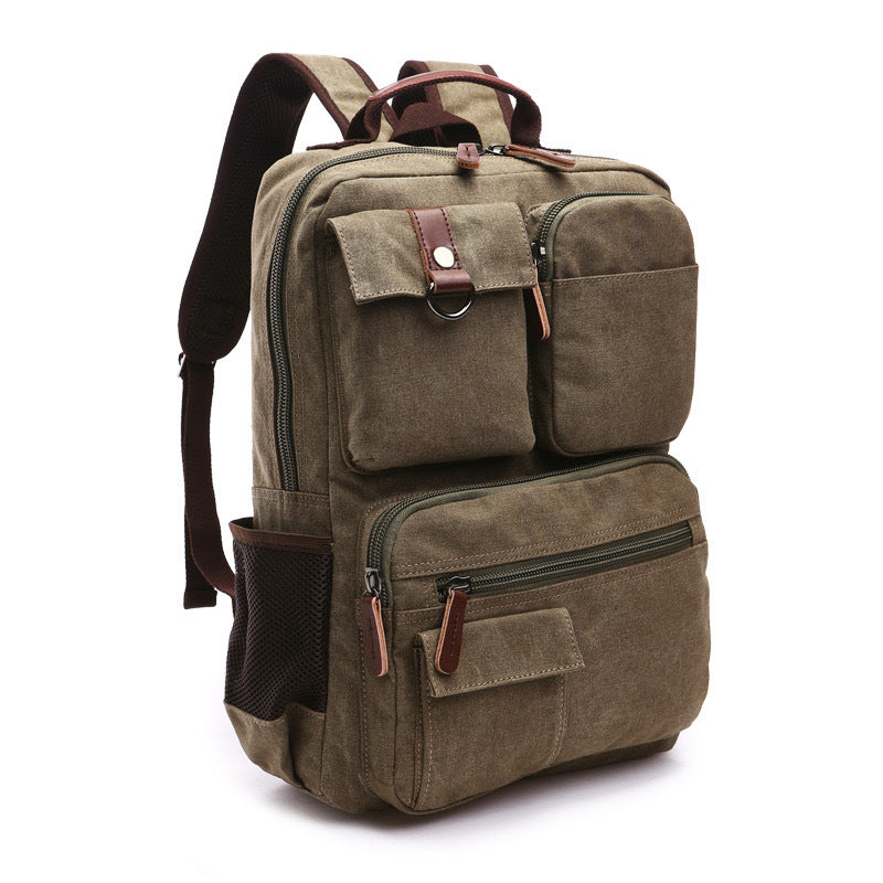 Canvas Durable Retro Large Capacity Junior Backpacks