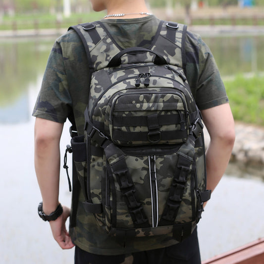 Lure Large Capacity Camouflage Waterproof Combat Mountaineering Backpacks