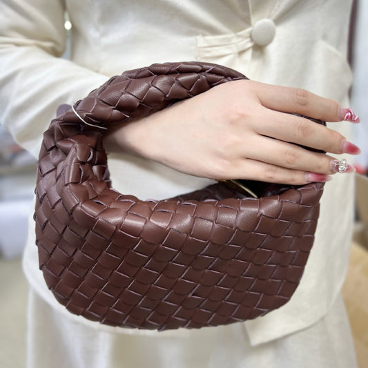 Women's Home Woven Underarm Leisure Versatile Dumpling Bags
