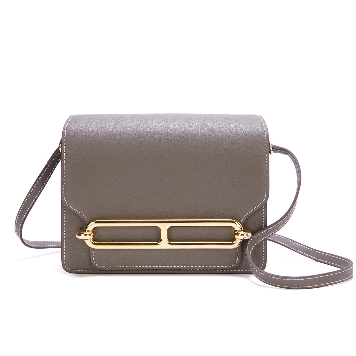 Authentic Leather Tactile Feel Fashion Retro Shoulder Bags
