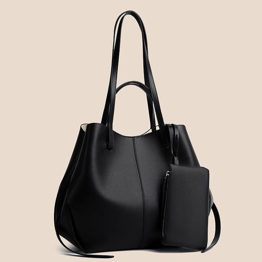 Women's Underarm Two-piece Set Large Capacity Commuter Simple Bags