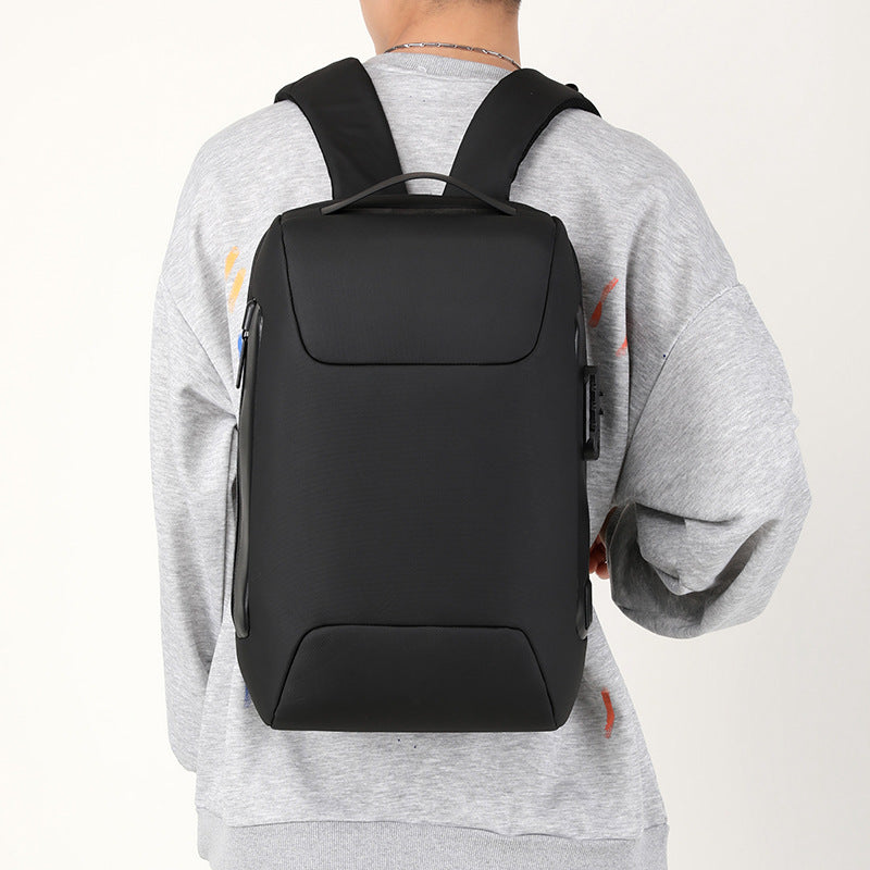 Men's Glamorous Fashion Hardshell Business Computer Backpacks