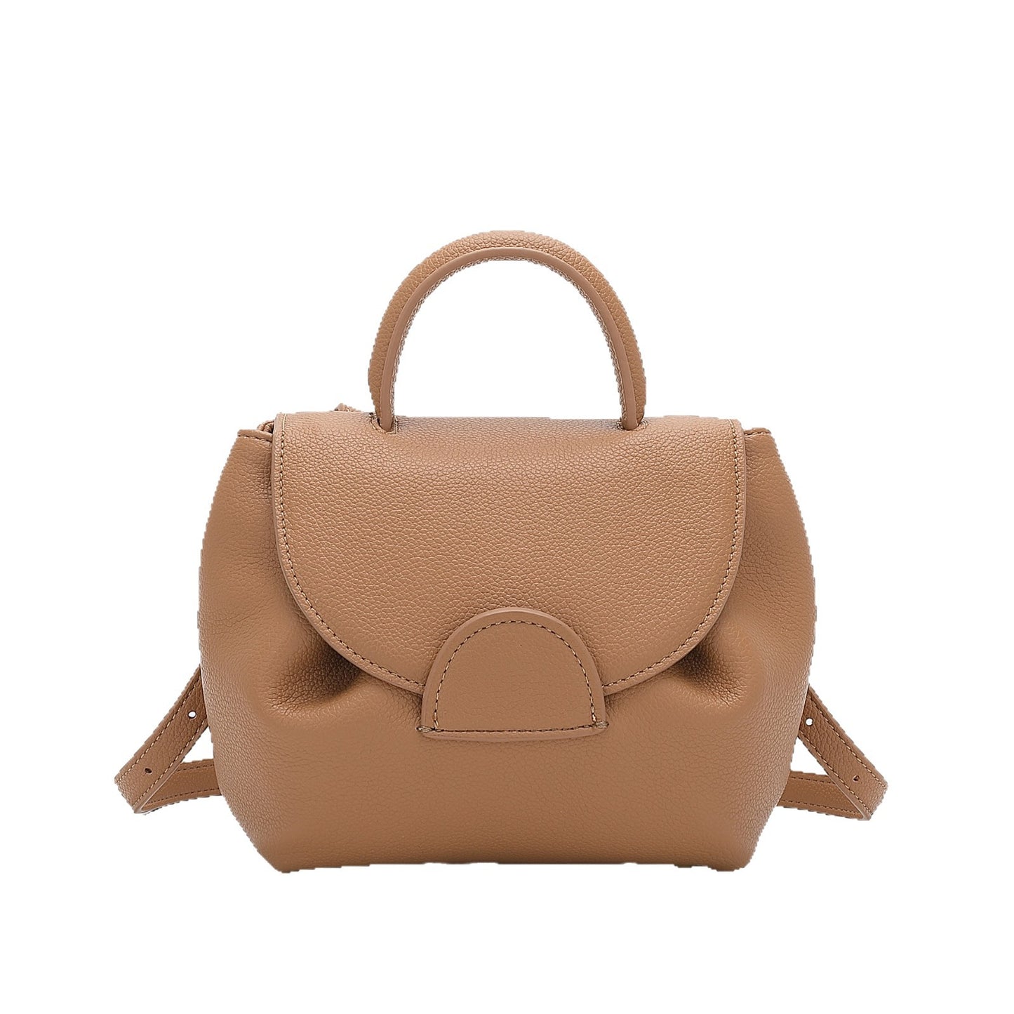 Lychee Pattern Contrast Color Smiling Face Handbags