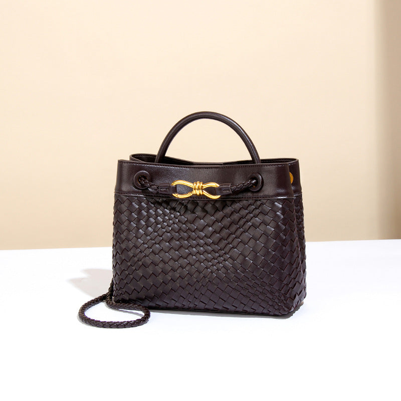 Women's High Texture Handmade Woven Fashion Trendy Handbags