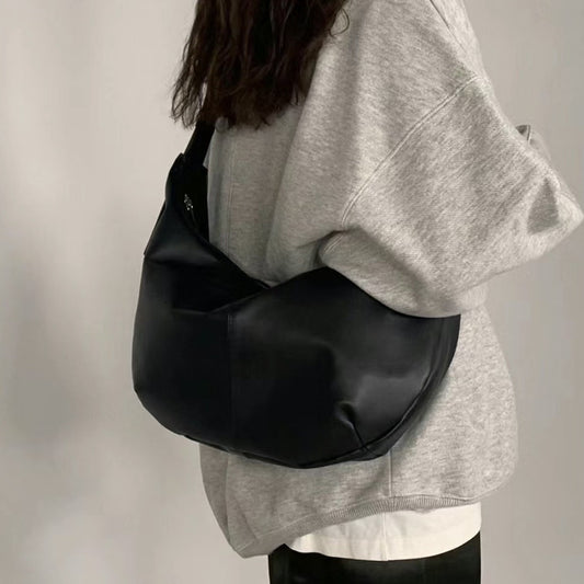 Women's Design Dumpling First Layer Leather Genuine Crossbody Bags