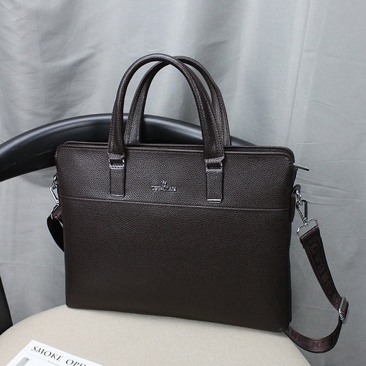 Men's Business Simple Large Capacity Gift Men's Handbags