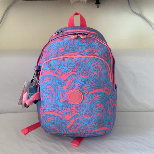 Home Nylon Monkey Urban Simple Lightweight Backpacks