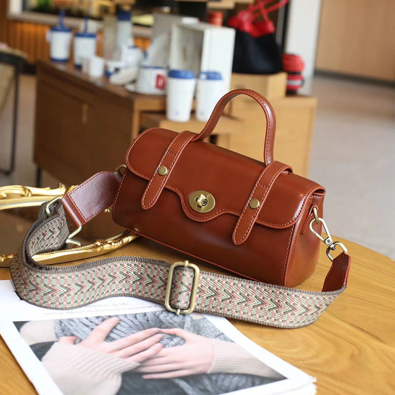 Packet First Layer Cowhide Summer Leather Crossbody Bags