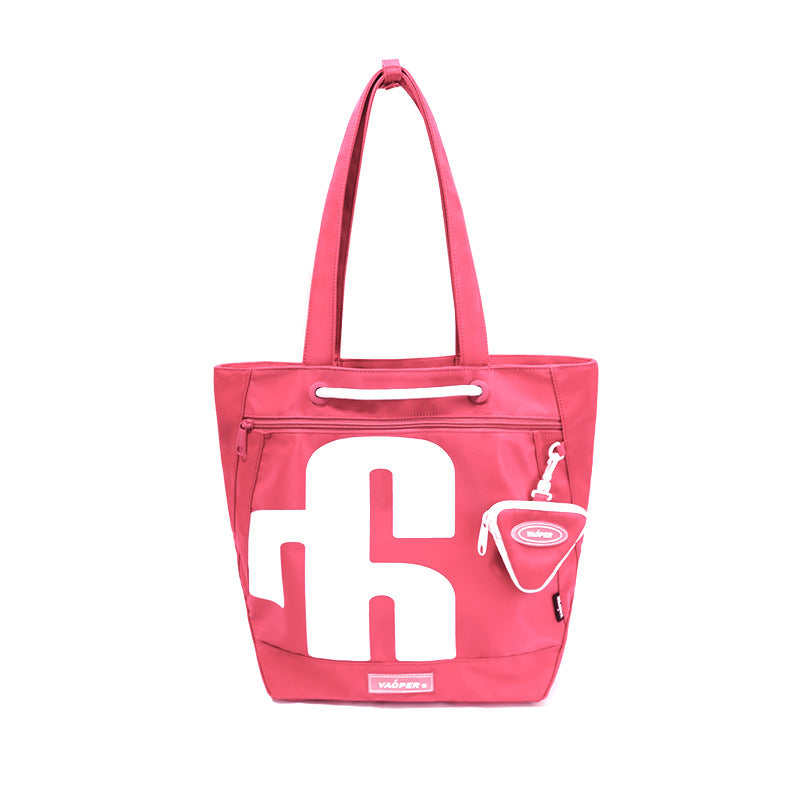Women's & Men's & Hello Cactus Series Large Capacity Shoulder Bags