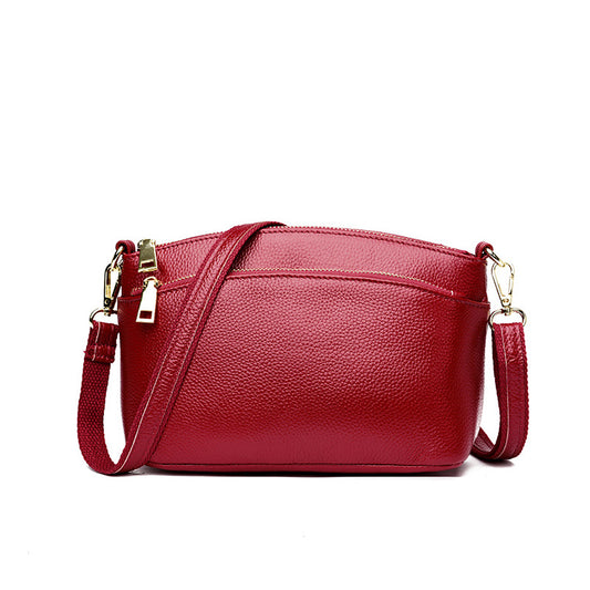 Women's New Genuine Leather Mom Layer Shoulder Bags